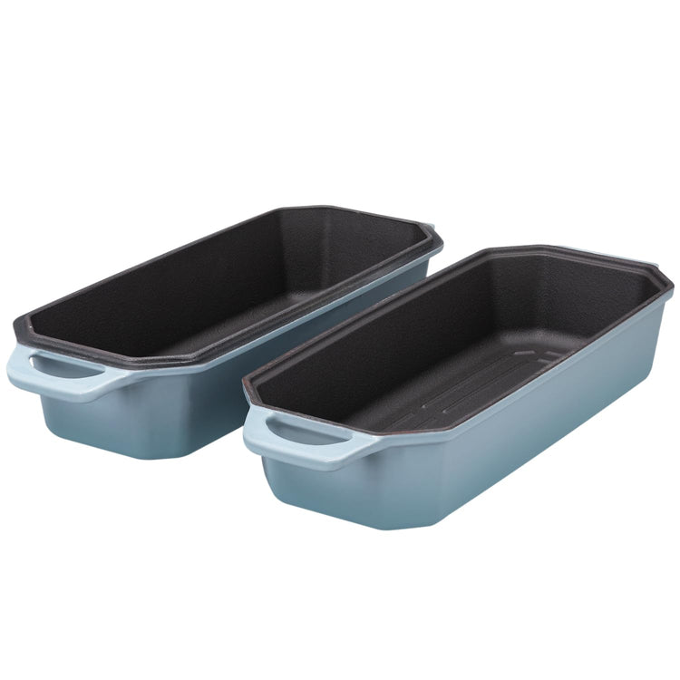 Bread Pan Cast Iron Loaf Pan with Lid Bread Loaf Pan 13x5 Inch Enameled Cast Iron Sourdough Bread Pan
