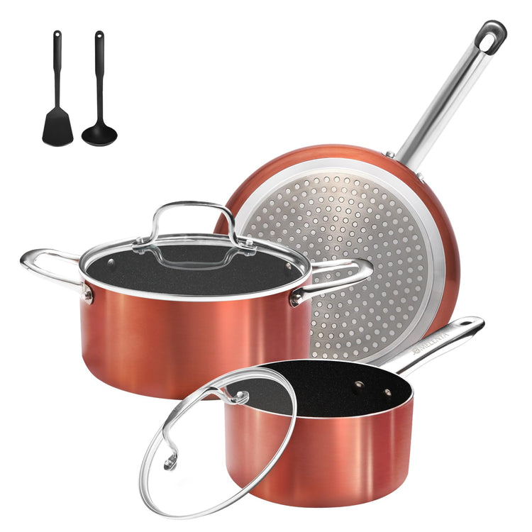 Pots and Pans Set 7 piece
