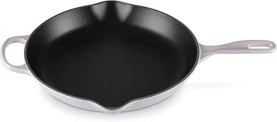 Le Creuset Enameled Cast Iron Signature Iron Handle Skillet, 11.75", Shallot