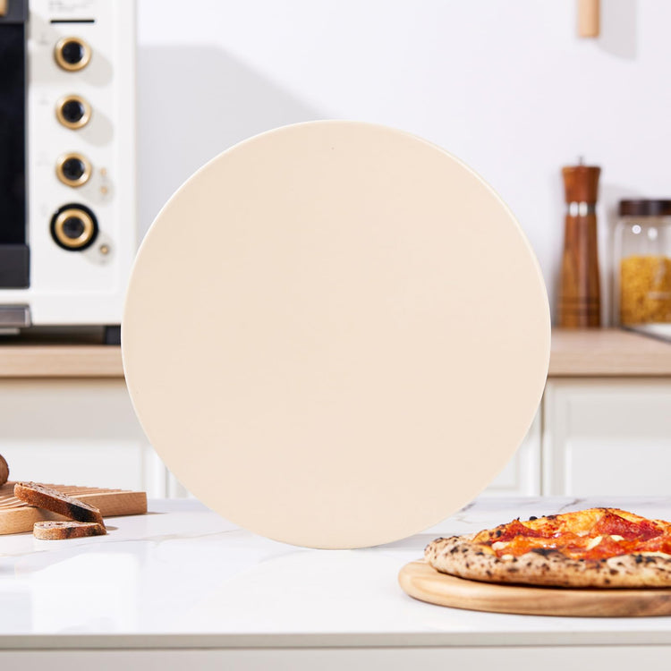 12.6" x 0.4" Coating Pizza Stone