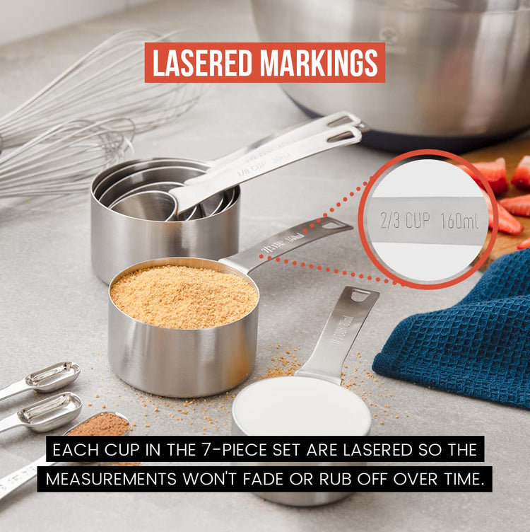 Stainless Steel Measuring Cups