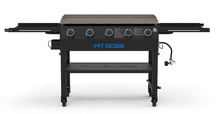 11004 5 Burner with Folding Shelves Griddle
