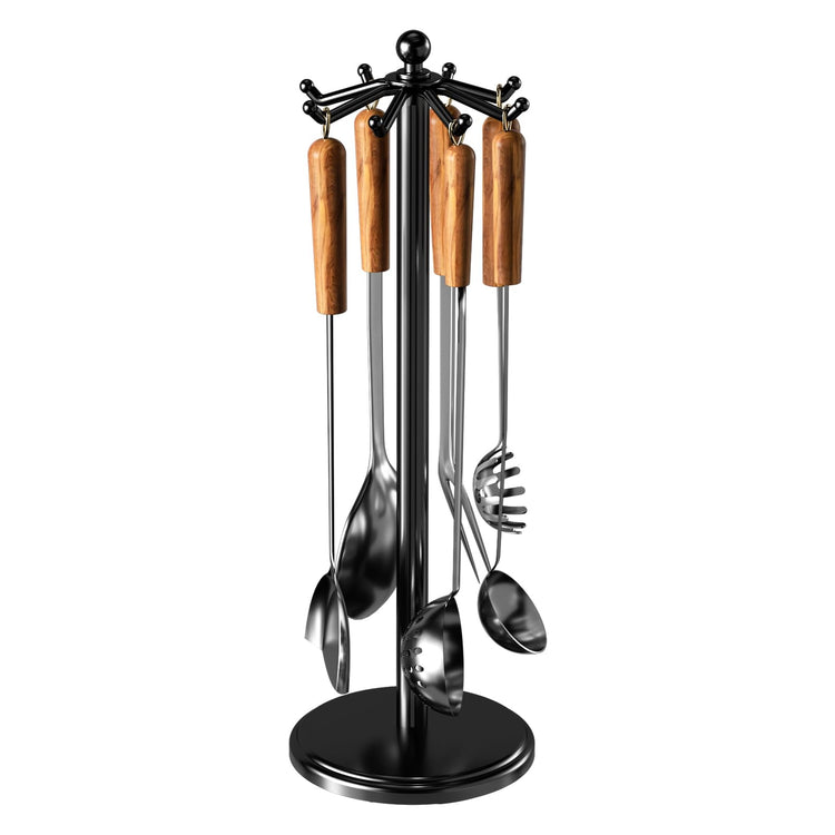Kitchen Countertop Rotating Utensil Holder