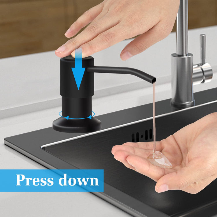 Soap Dispenser for Kitchen Sink and Extension Tube Kit