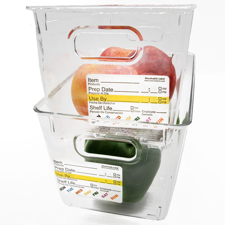 InStockLabels Dissolvable Food Rotation Labels (2500 Count)