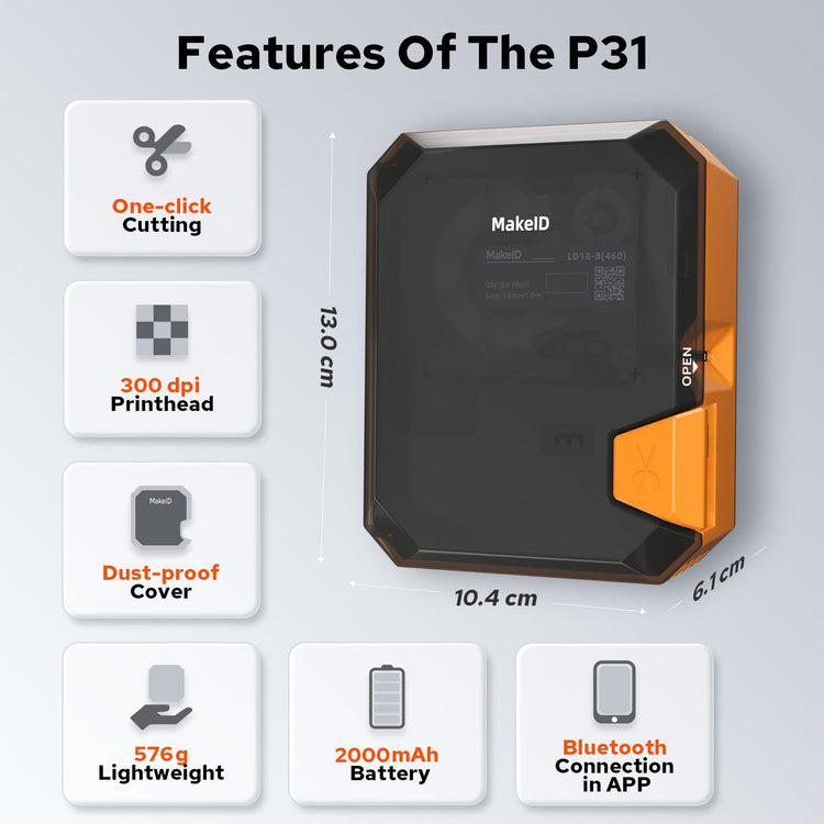 P31 Industrial Label Maker