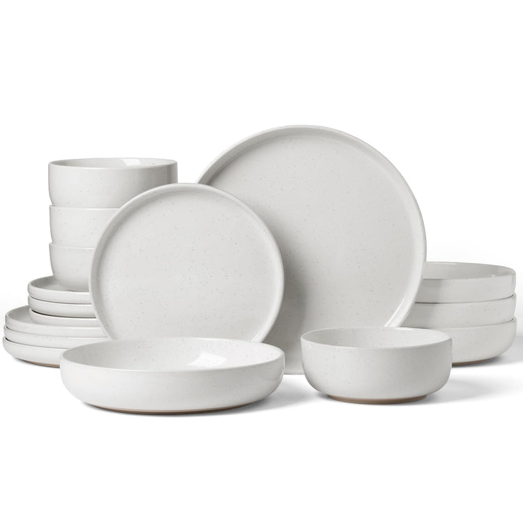 Milkyway 16 Piece Stoneware Plates and Bowls (4 Count)