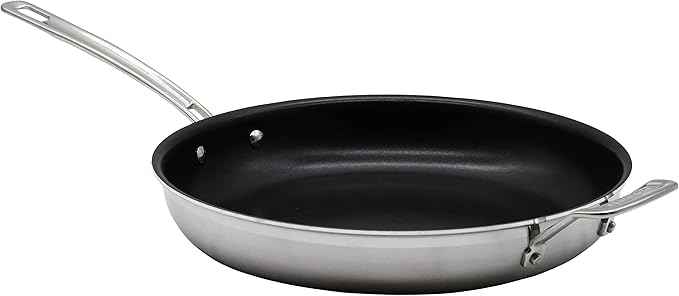 Cuisinart 15 Piece Cookware Set, MultiClad Pro Triple Ply, Silver, MCP-15N