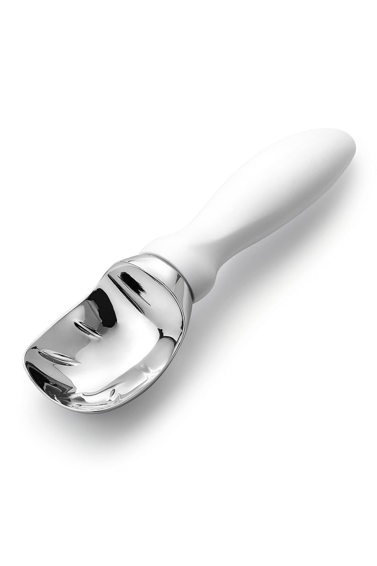 Heavy Duty Metal Ice Cream Scoop with Soft Grip Handle