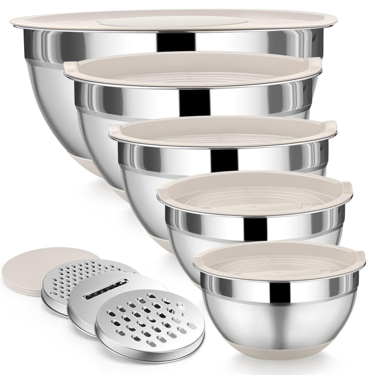 Mixing Bowls with Lid Set