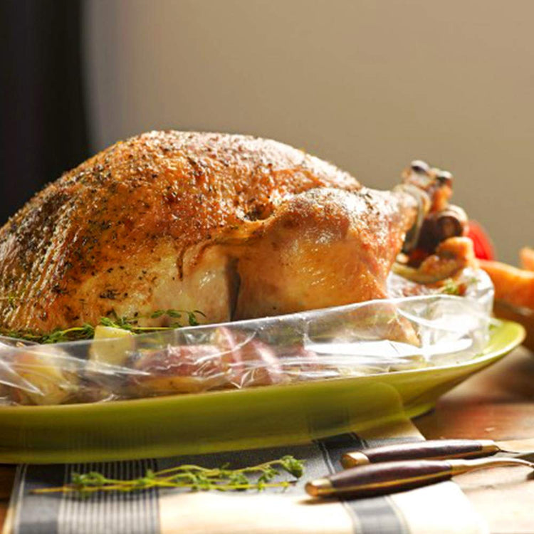 Turkey Oven Bags Large Size Oven Cooking Roasting Bags for Chicken Meat Ham Seafood Vegetable (12 Count)