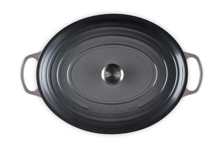 Enameled Cast Iron Oval Dutch Oven