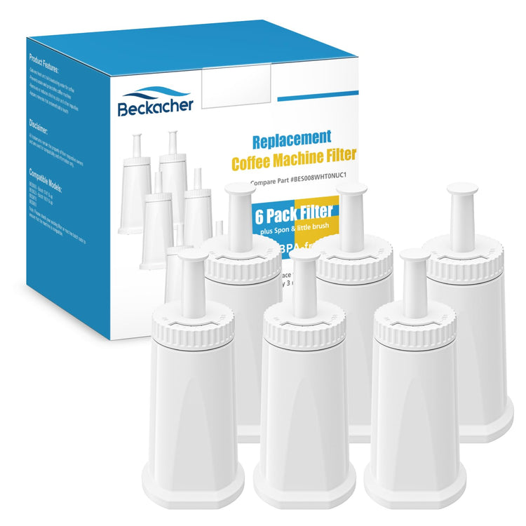 6 Pack Upgrade Water Filters Compatible with Breville BES880 Barista Touch (6 Count)