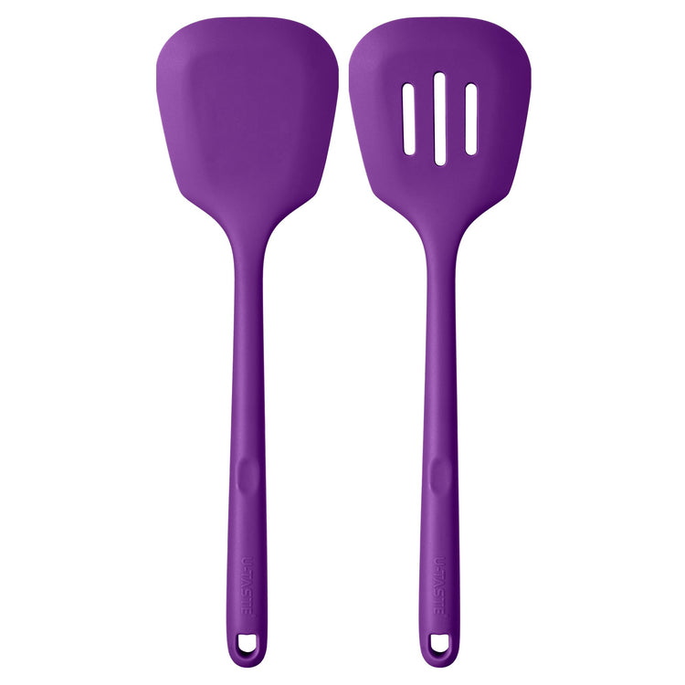 Silicone Turner Spatula Set of 2 (2 Count)