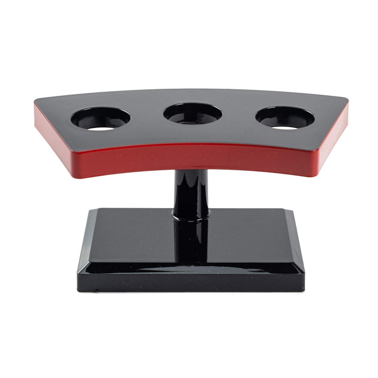 Japanese Style Temaki Sushi Roll Holder With Three Compartments Holes