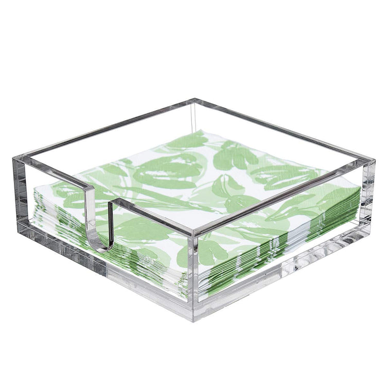 Acrylic Cocktail Paper Napkin Holder