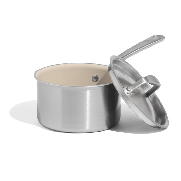 Cookware 2 QT CeramiClad Non Stick Saucepan with Lid