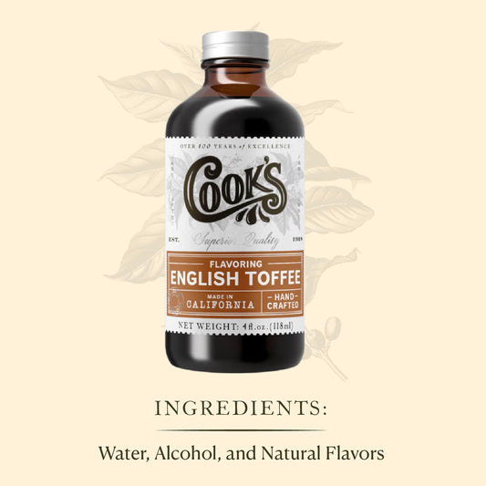 English Toffee Flavoring for Baking (8 Fl Oz)
