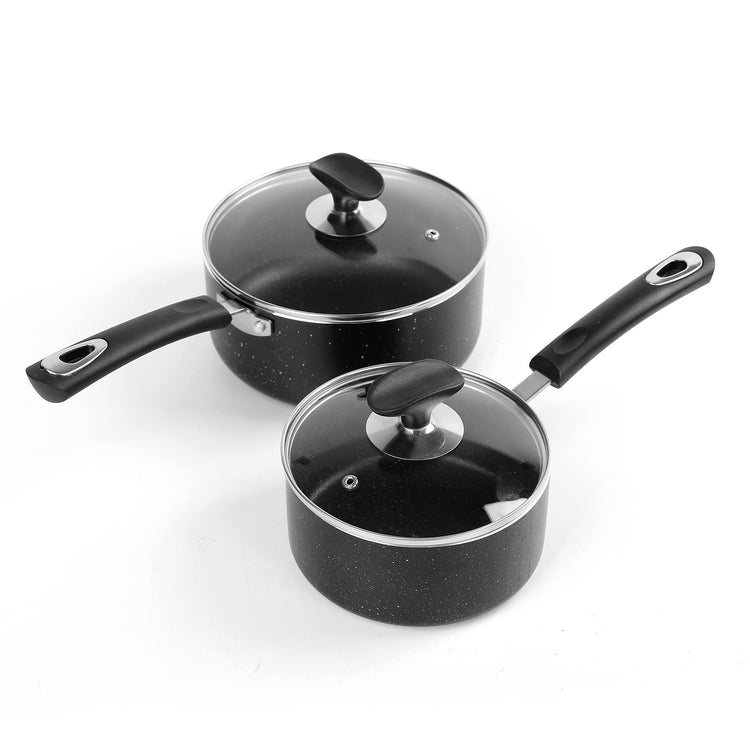 Nonstick Saucepan Set with Lid
