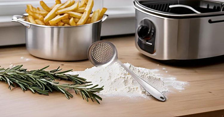 Cooking Skimmer Slotted Spoon