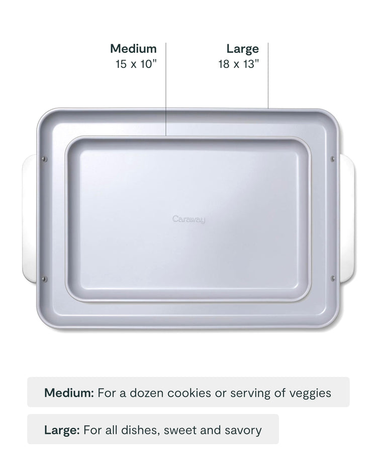 Non Stick Ceramic Baking Sheet Duo (2 Count)