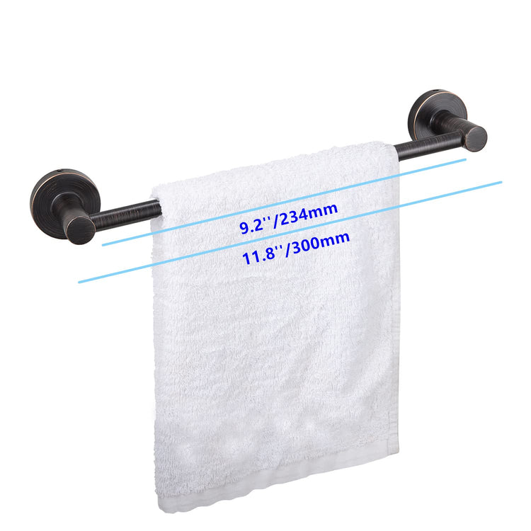 11.8 Inch Stainless Steel Bath Towel Bar