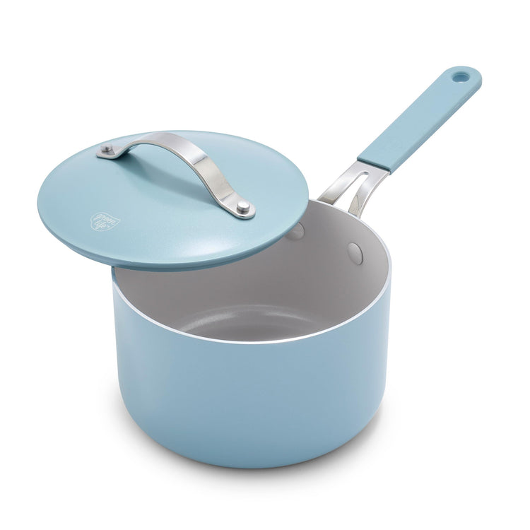 2 Quart Nonstick Saucepan with Lid