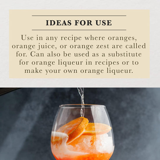 Cook's Pure Orange Extract From Florida Oranges | For Ice Cream, Cakes, Breads, Cookies and Drinks, 16 oz - Nestoria
