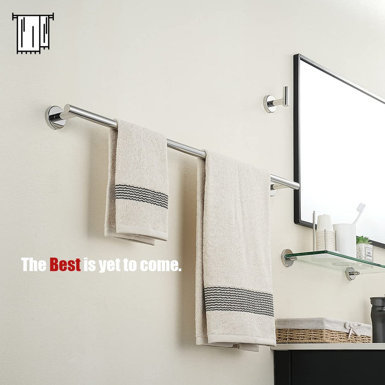 Chrome Bath Towel Bar