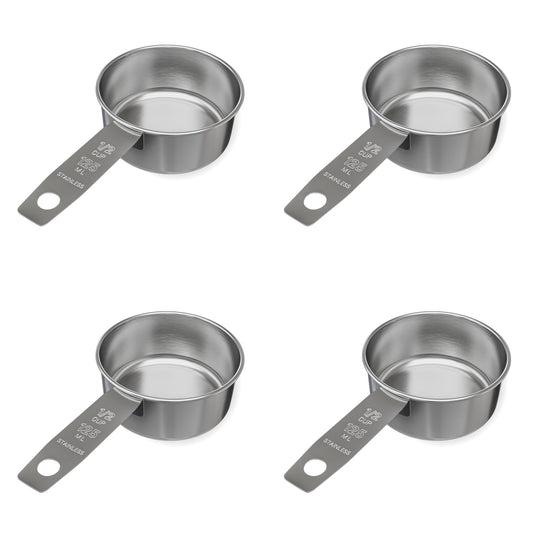 1 2 Cup Stainless Steel Measuring Cup (4 Count)