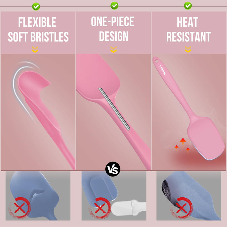 Silicone Spatula Set of 5 (5 Count)