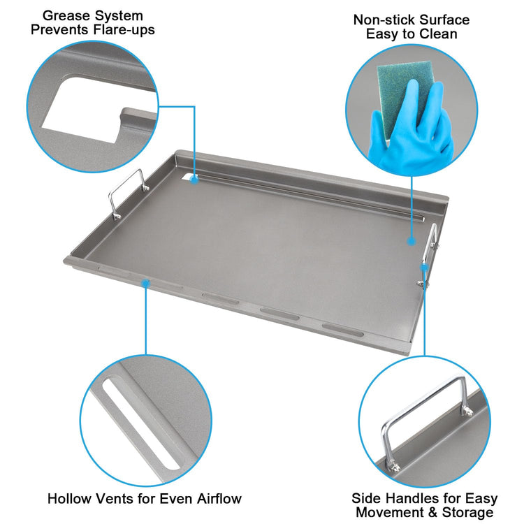 Full Size Griddle for Weber Genesis II Genesis II LX 300 Series
