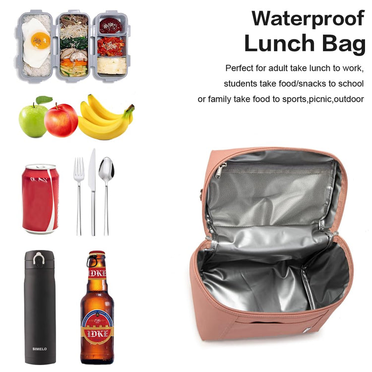 NOL 8L Insulated Lunch Bag for Women