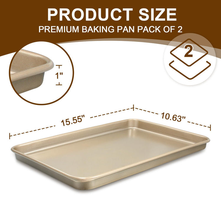 Baking Sheet Pan Set of 2