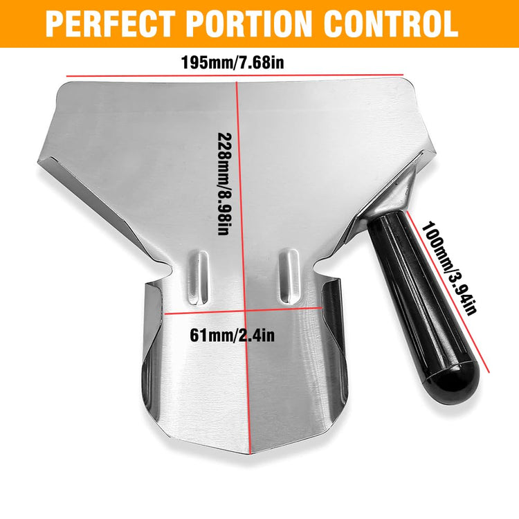 Stainless Steel French Fry & Popcorn Scoop