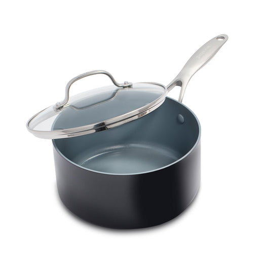 Valencia Pro 2QT Ceramic Nonstick Sauce Pan with Lid