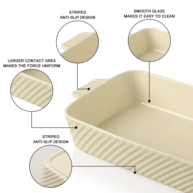 Sweejar Ceramic 13 x 9 Baking Pan