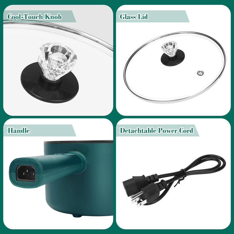 Hot Pot Electric with Steamer