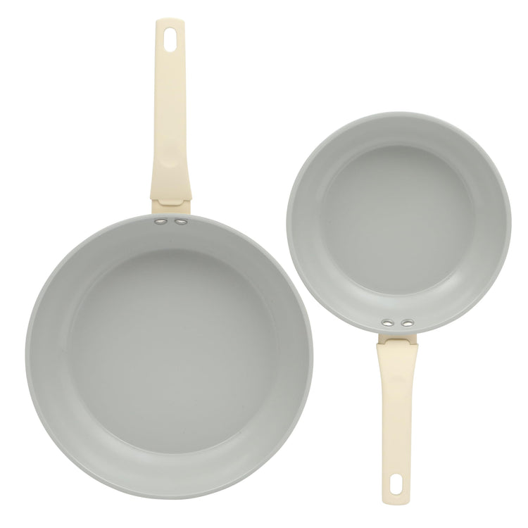Barnsdall 2 Piece 8 & 10 Inch Aluminum Fry Pan Cookware Non