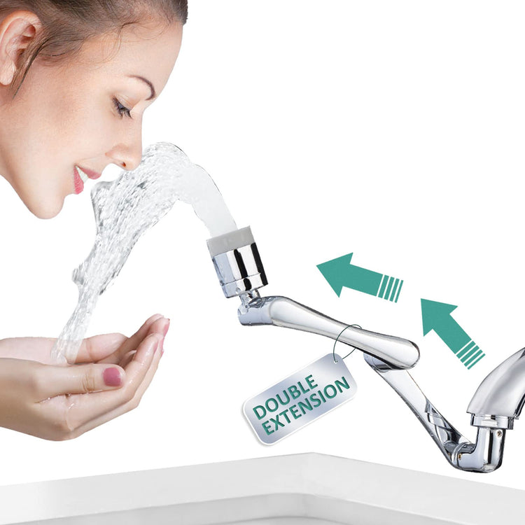 1080°Rotating Faucet Extender Double Extension