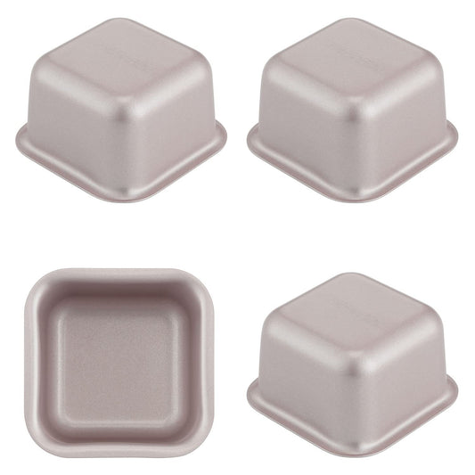 Mini Brownie Cake Pan Set (4 Count)
