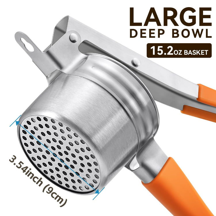 Potato Ricer Stainless Steel Potato Masher Anti