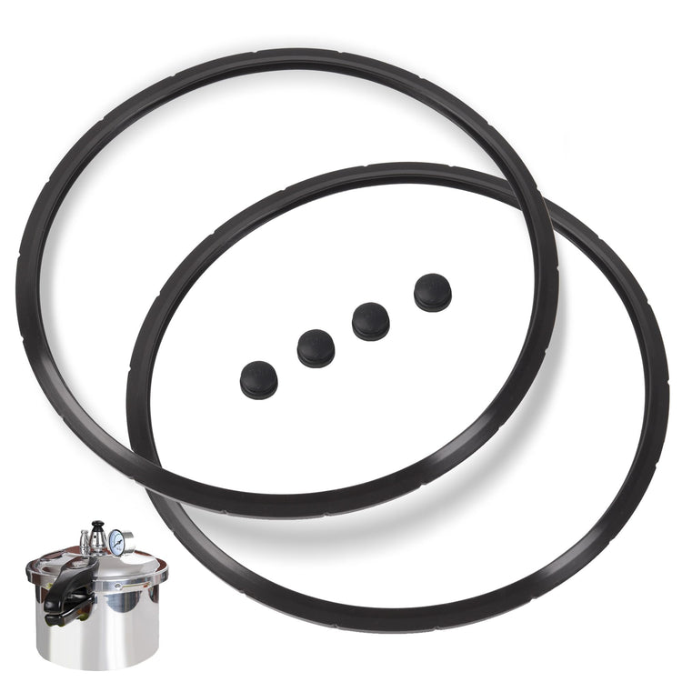 09924 Pressure Canner Sealing Ring 2 Sets for Presto 6 and 8 Quart Cooker