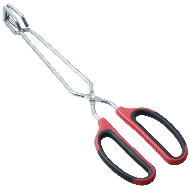 Stainless Steel Scissor Tongs with Comfort