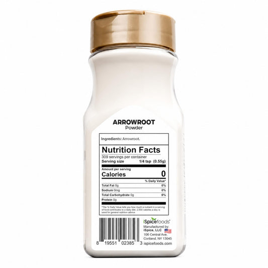 Pure Arrowroot Starch Powder (6 Ounce)