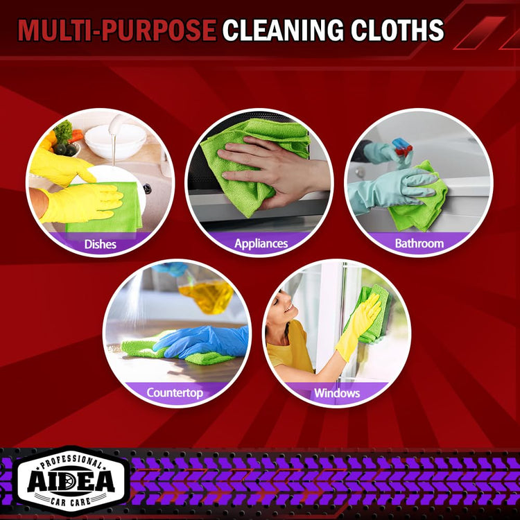 Microfiber Cleaning Cloth (20 Count)