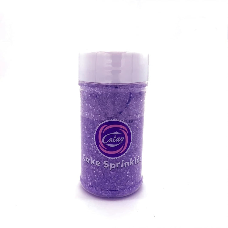 Purple Sanding Sugar for Baking Edible Sparkling Sugar Sprinkles Coarse Sugar Crystals for Baking Topping Cake Cookie Cupcake Topper Ice Cream Decoration Supplies 3.2 OZ (3.2 Ounce)