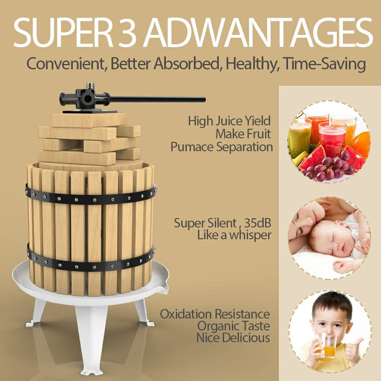 Fruit Press 3.17 Gallon