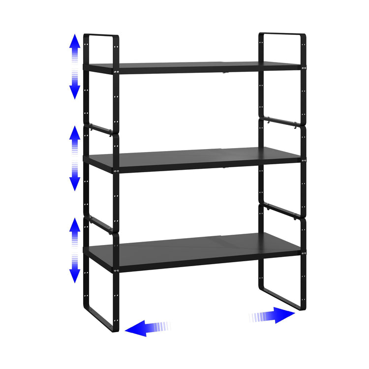 Expandable Cabinet Shelf Organizer (2 Count)