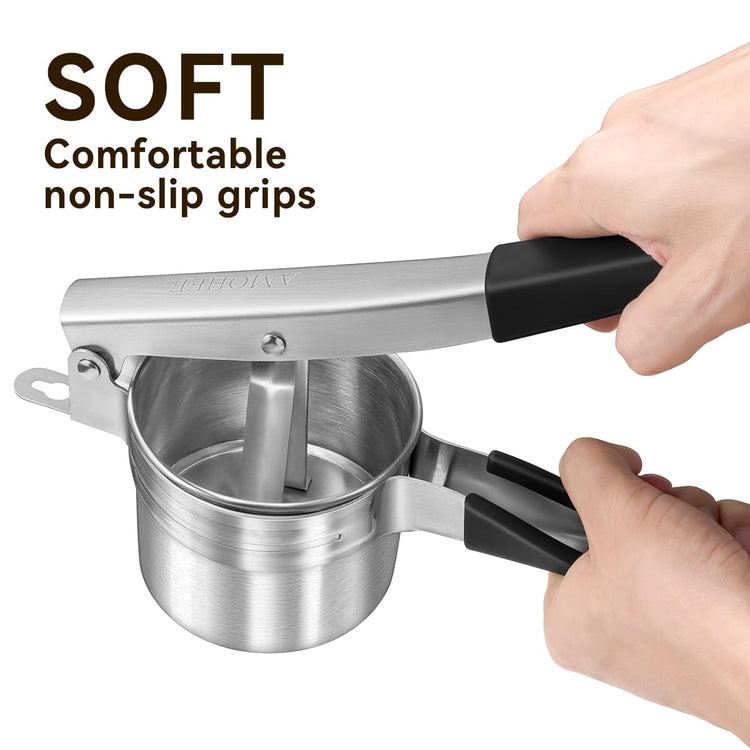 Potato Ricer Stainless Steel Potato Masher Anti